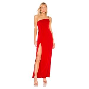 Revolve NBD Comtesse Gown in Red *RARE*
